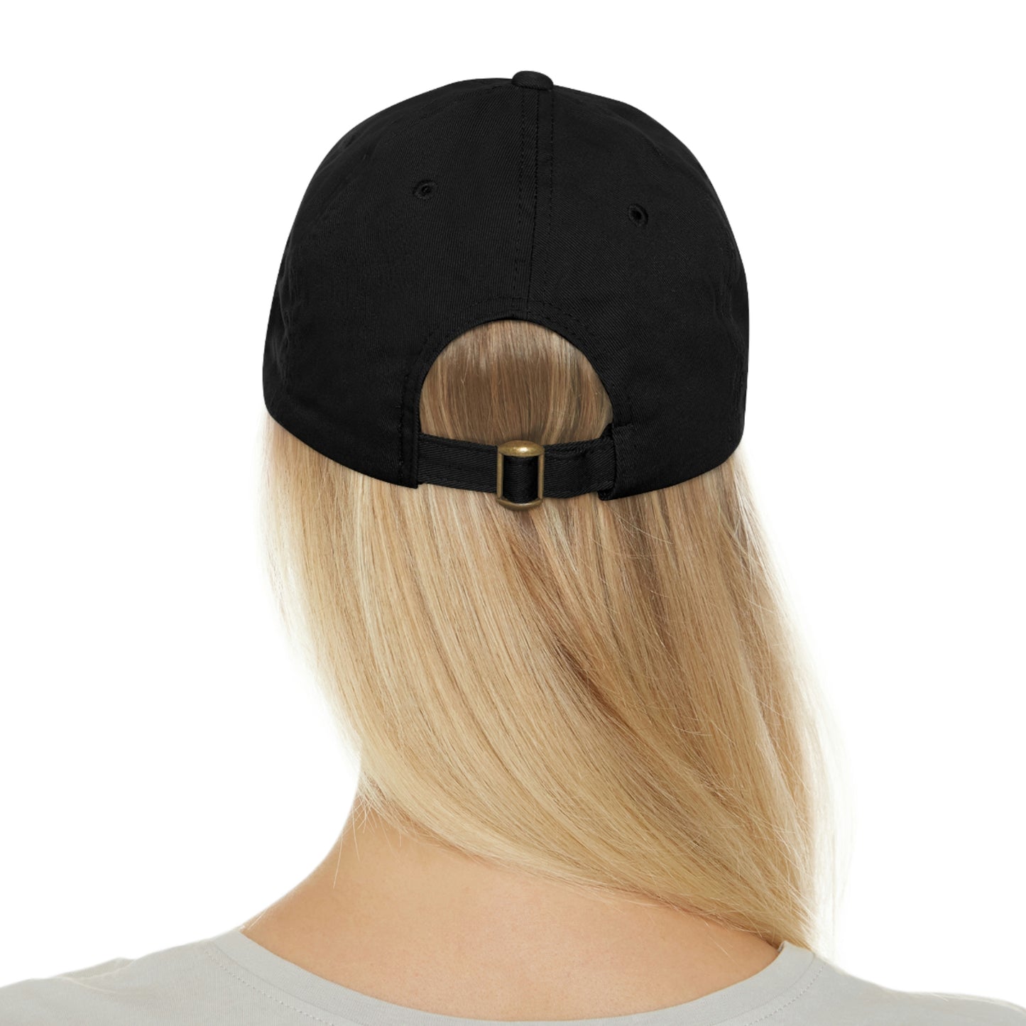 Horse Plus Logo Cap with Leather Patch (Round)