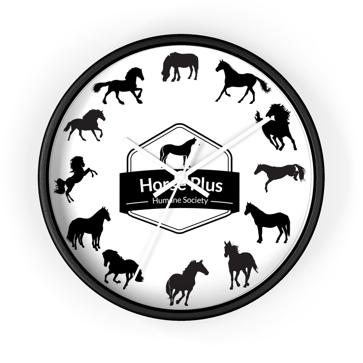 Colorful Horses Wall Clock