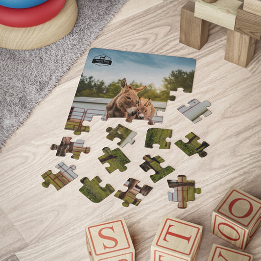 Baby Donkey and its Mother Kids' Puzzle