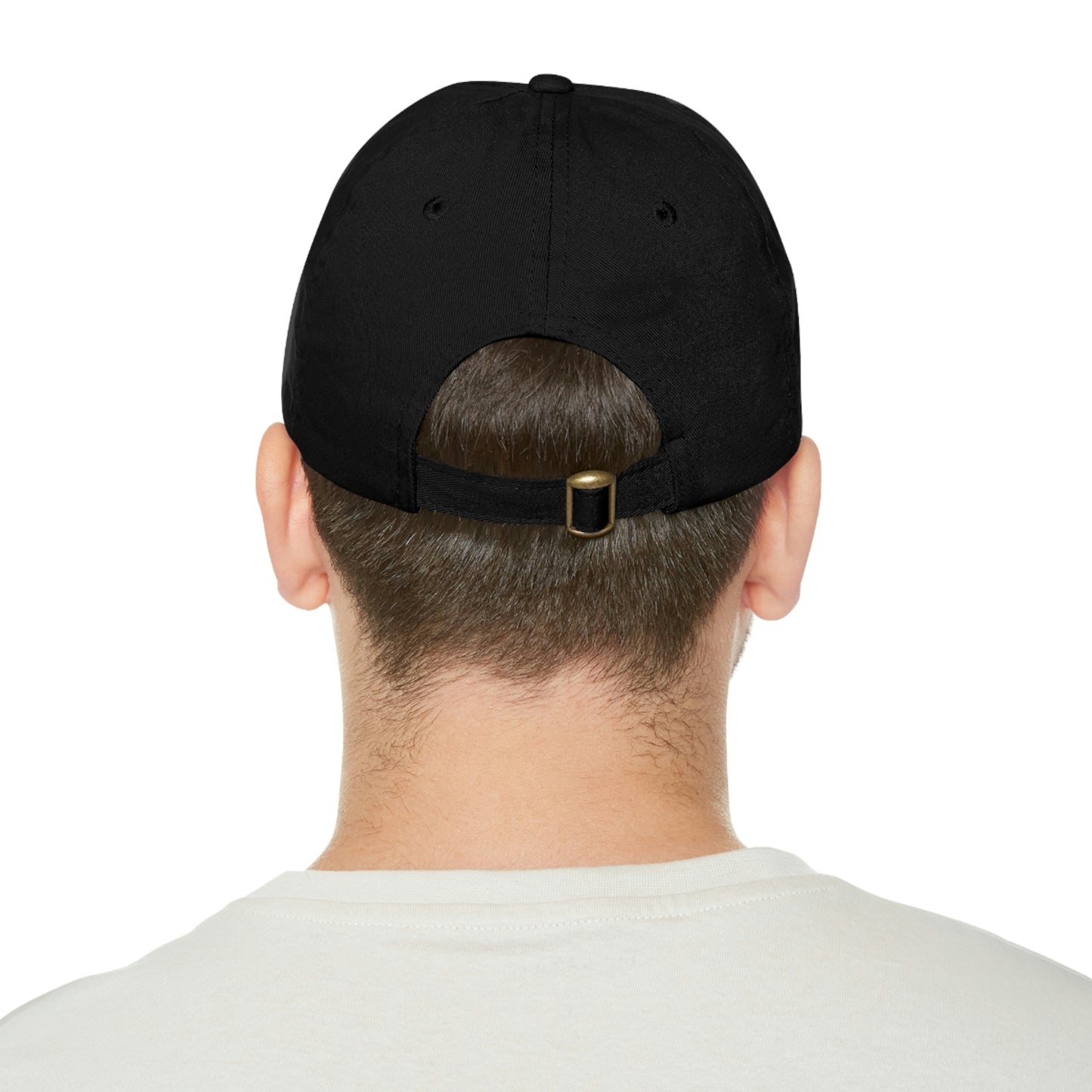Horse Plus Logo Cap with Leather Patch (Round)