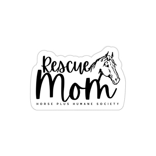 Rescue Mom - Die-Cut Sticker