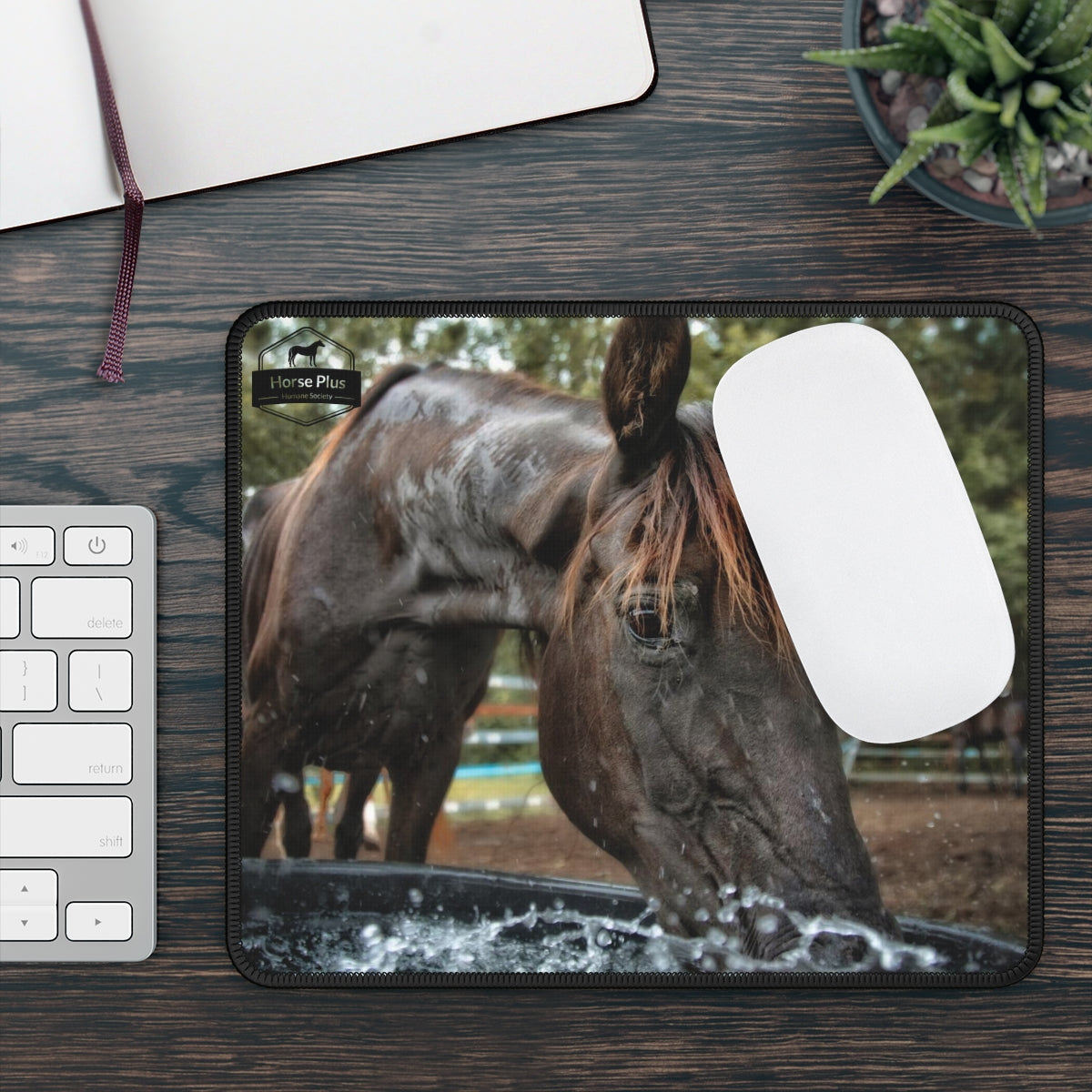 Horse Themed Mouse Pad
