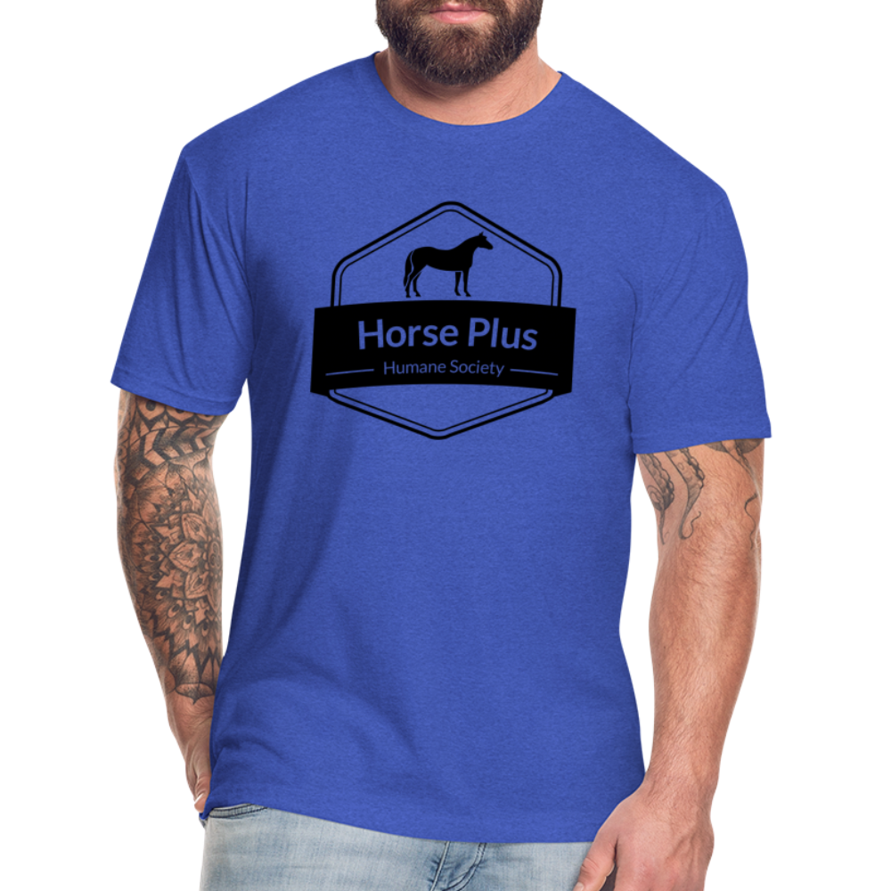 HPHS Unisex Fitted Logo T-shirt - heather royal
