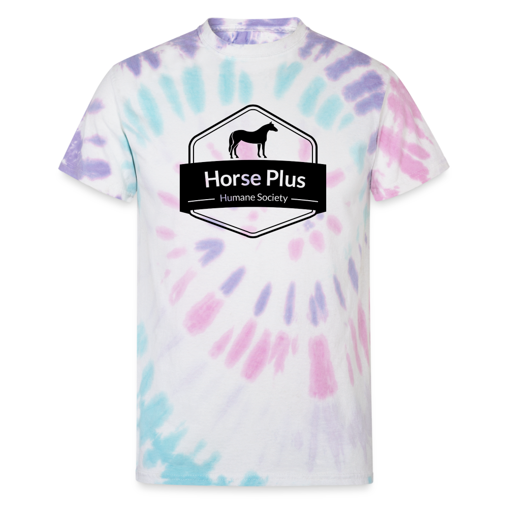 Unisex Tie Dye T-Shirt - Pastel Spiral