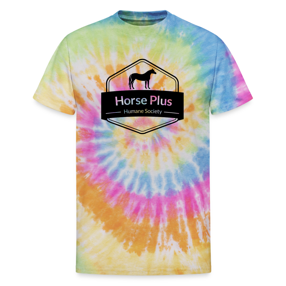 Unisex Tie Dye T-Shirt - rainbow